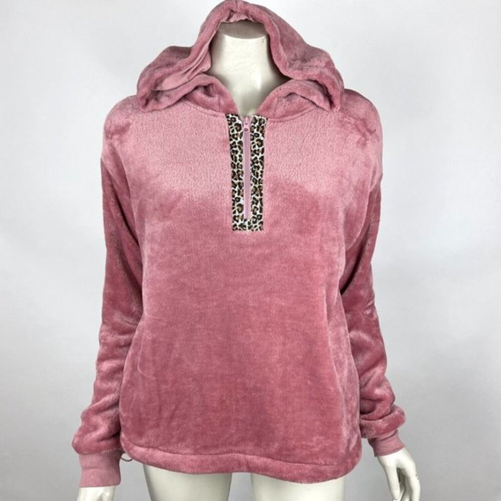 Anthropologie Sunday in Brooklyn Kelyn Cozy Hooded Lined‎ Pullover Women S EUC